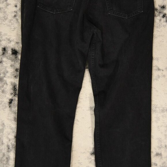 Vintage 90s Guess USA Made in Canada Black Denim Jeans - Picture 1 of 5